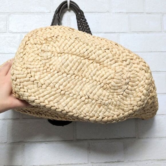 O'NEILL Straw Vacation Beach Carryall Tote Bag - Picture 8 of 9